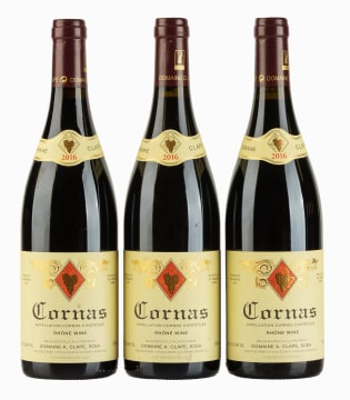 Auguste Clape; Cornas; 2016; 3 (1 x 3); 750ml