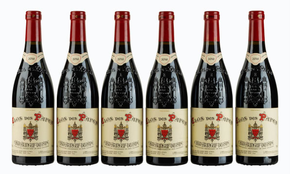 Clos des Papes; Châteauneuf-du-Pape; 2016; 6 (1 x 6); 750ml