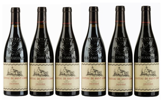 Saint Cosme; Gigondas Le Claux & Le Poste; 2012 - 2014; 6 (1 x 6); 750ml