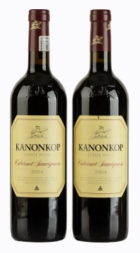 Kanonkop; Cabernet Sauvignon; 2004; 2 (1 x 2); 750ml