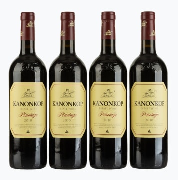Kanonkop; Pinotage; 2010; 4 (1 x 4); 750ml
