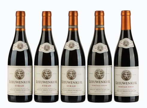 Leeuwenkuil; Syrah Collection; 2012, 2015, 2017; 5 (1 x 5); 750ml