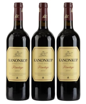 Kanonkop; Pinotage; 2015; 3 (1 x 3); 750ml