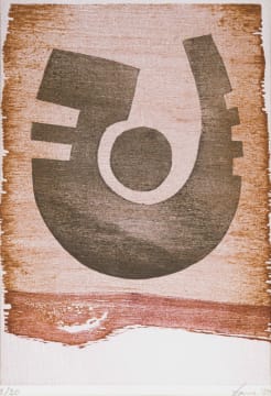 Hannes Harrs; Abstract Form in Umber