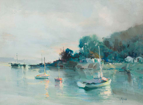 Ruth Squibb; Knysna Lagoon