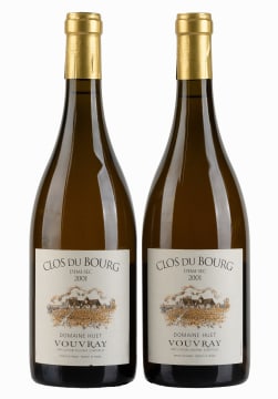 Huet; Le Clos du Bourg Demi Sec; 2001; 2 (1 x 2); 750ml