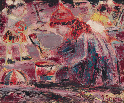 Gerard Sekoto; Children at the Beach