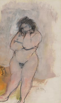 Douglas Portway; Standing Nude