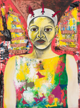 Bongi Bengu; Self Portrait