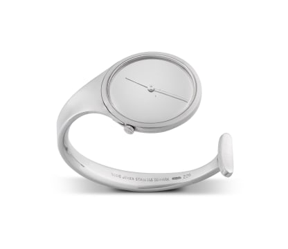 Georg Jensen stainless steel ladies bangle wristwatch 'No 226