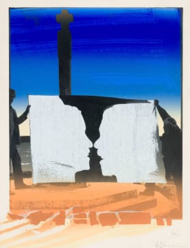 Nils Burwitz; Untitled (Heads in Profile)