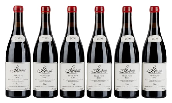 Storm Wines; Vrede Pinot Noir; 2016; 6 (1 x 6); 750ml