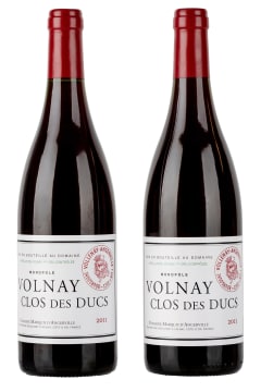 Marquis d'Angerville; Volnay 1er Cru Clos des Ducs; 2011; 2 (1 x 2); 750ml
