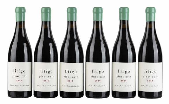 Litigo Pinot Noir 2017 6 (1 x 6) 750ml by Crystallum | Strauss & Co