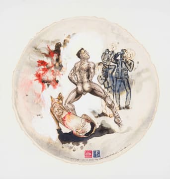 Christiaan Diedericks; selfportrait as a porn star