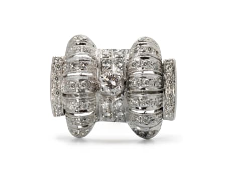Art Deco diamond ring