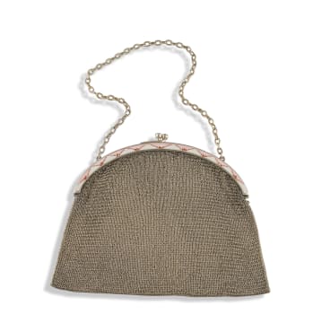 A German silver mesh evening bag, Louis Kuppenheim, Pforzheim, c.1930