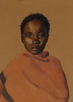 Constance Helen Greaves; Portrait of a Child