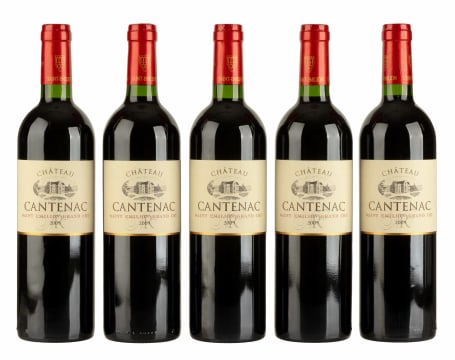 Cantenac; Saint-Émilion; 2009; 5 (1 x 5); 750ml