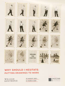 William Kentridge; Why Should I Hesitate, Poster