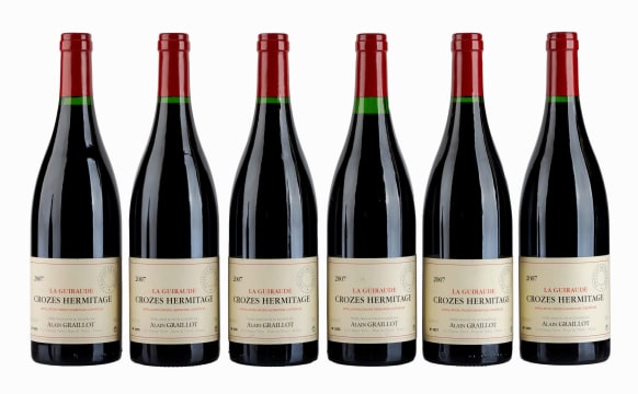 Alain Graillot; La Guiraude Crozes-Hermitage; 2007; 6 (1 x 6); 750ml