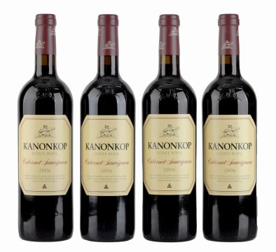 Kanonkop; Cabernet Sauvignon; 2006; 4 (1 x 4); 750ml
