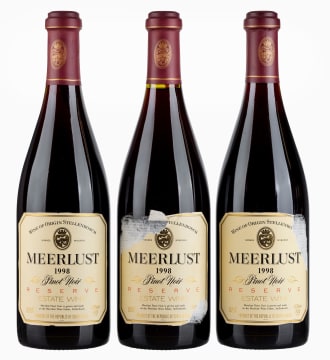 Meerlust; Pinot Noir Reserve; 1998; 3 (1 x 3); 750ml