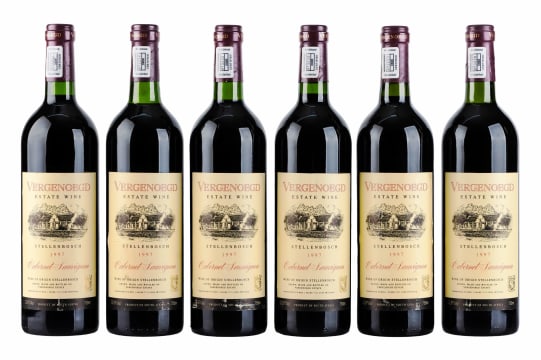 Vergenoegd; Cabernet Sauvignon; 1997; 6 (1 x 6); 750ml