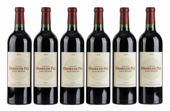 Ormes de Pez; Saint-Estèphe; 2010; 6 (1 x 6); 750ml