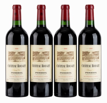 Rouget; Pomerol; 2009; 4 (1 x 4); 750ml