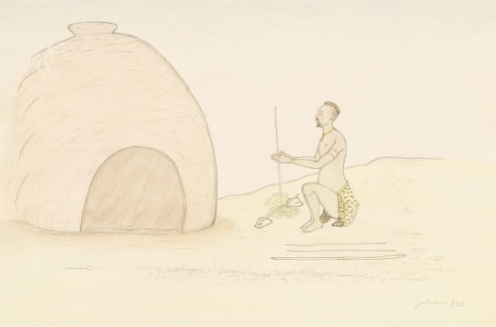 Jabulani Ntuli; Man Starting a Fire
