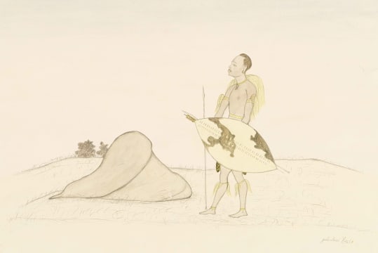 Jabulani Ntuli; Zulu Warrior Thinking about War
