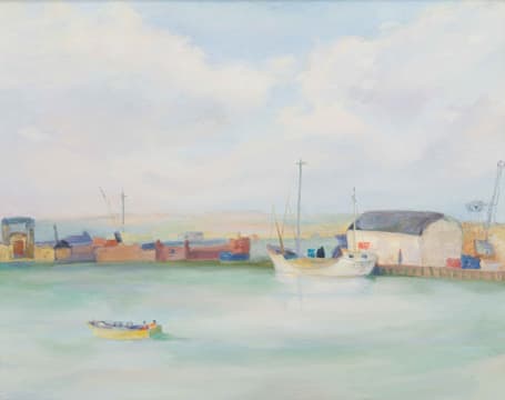 Maud Sumner; Harbour Scene