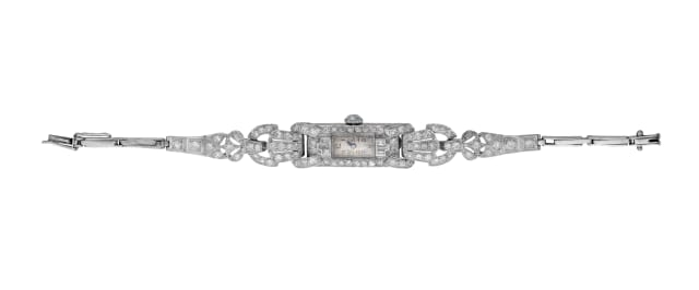 Art deco wristwatch