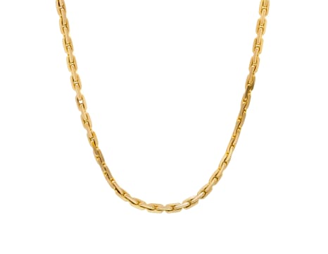 Gold chain necklace