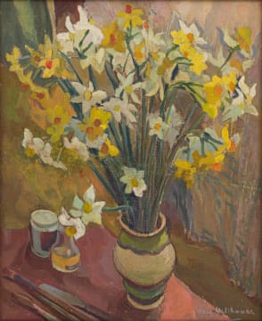 May Hillhouse; Still Life with Narcissus