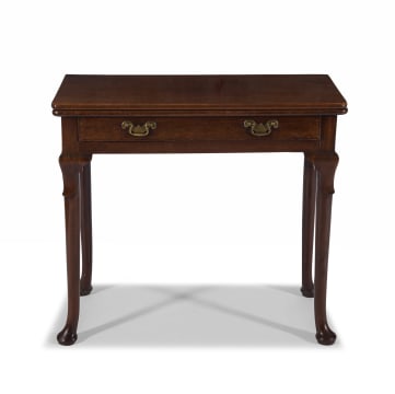 A George II mahogany tea table, c. 1740