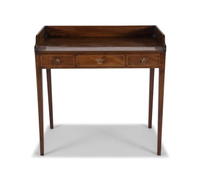 A mahogany console table, 19th century