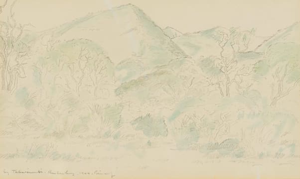 Jacob Hendrik Pierneef; By Tabaizimbi (sic), Rustenberg