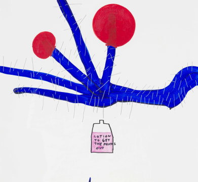 David Shrigley; Lotion to Get the Pricks Out