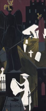 Fred Page; Surreal Graveyard Scene