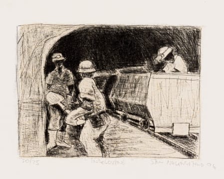Sam Nhlengethwa; Ingolovane (Mining Trolley)
