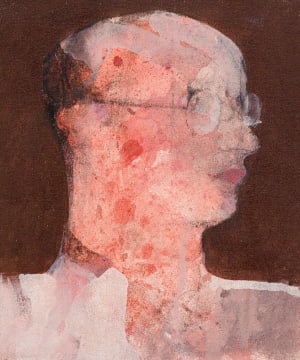Meyer Uranovsky; Abstract Figure in Glasses