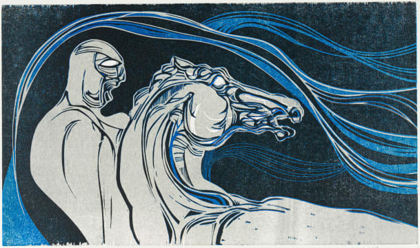 Cecil Skotnes; He Borrows the Dairy's Horse, The White Monday Disaster portfolio