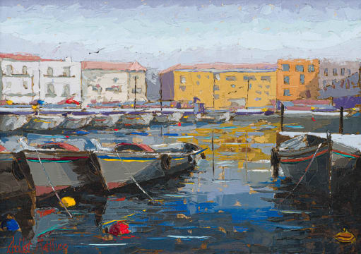 De Wet Matthee; Greece, Boat Scene
