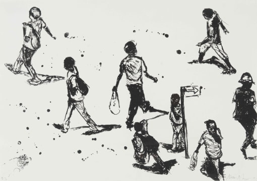 Nelson Makamo; People in the Street