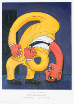 Norman Catherine; Norman Catherine, The Goodman Gallery (Red Rubber Neck Too), poster