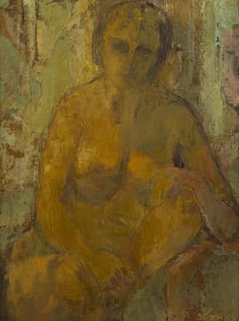 Frank Spears; Seated Nude