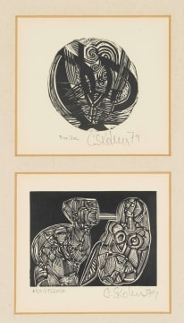 Cecil Skotnes; Untitled, two