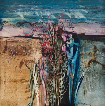 George Boys; Abstract Floral Composition